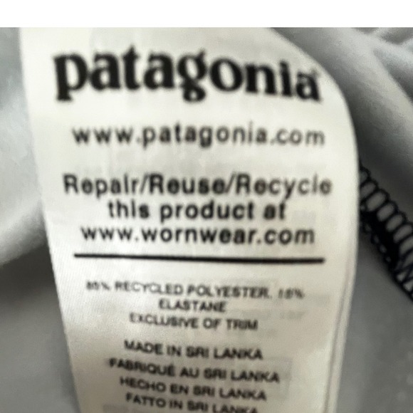 SOLD Patagonia Floral Halter Midi Dress Pink Blue Sleeveless Casual Athlesiure - Picture 12 of 13